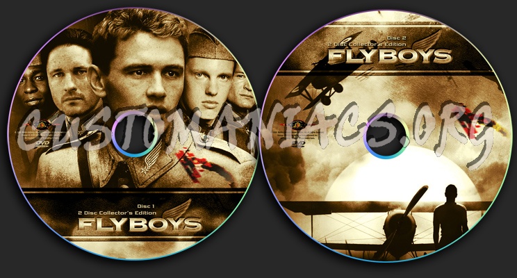 Flyboys dvd label