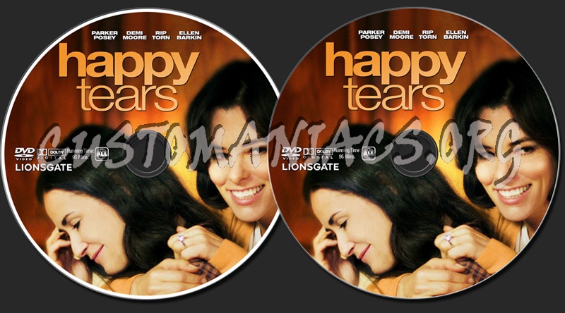 Happy Tears dvd label