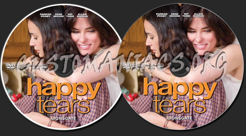 Happy Tears dvd label