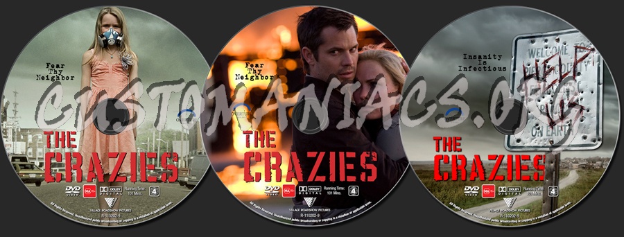 The Crazies dvd label