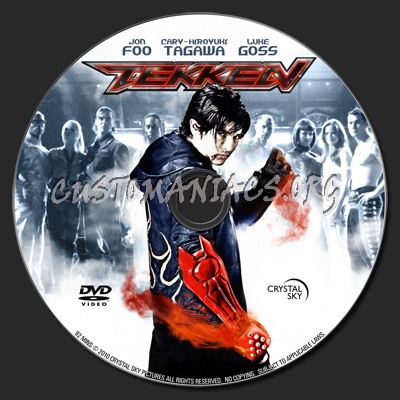 Tekken dvd label