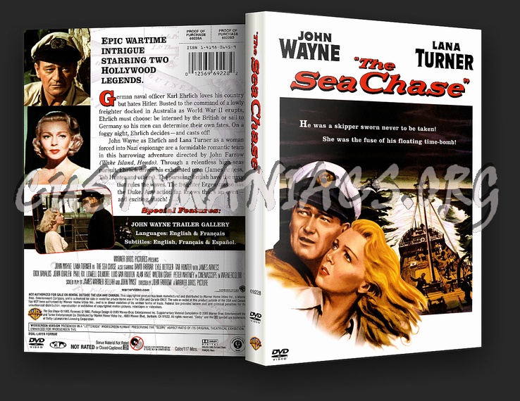 The Sea Chase dvd cover