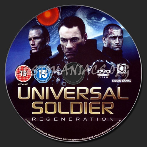 Universal Soldier Regeneration dvd label - DVD Covers & Labels by ...