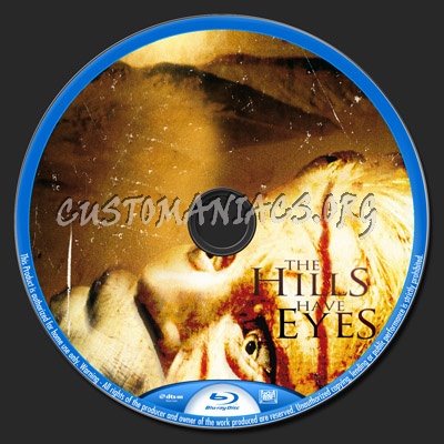 The Hills Have Eyes blu-ray label