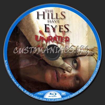 The Hills Have Eyes blu-ray label