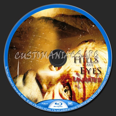 The Hills Have Eyes blu-ray label