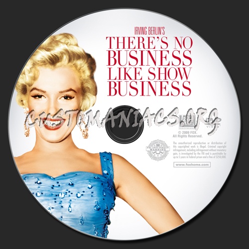 There's No Business Like Show Business dvd label