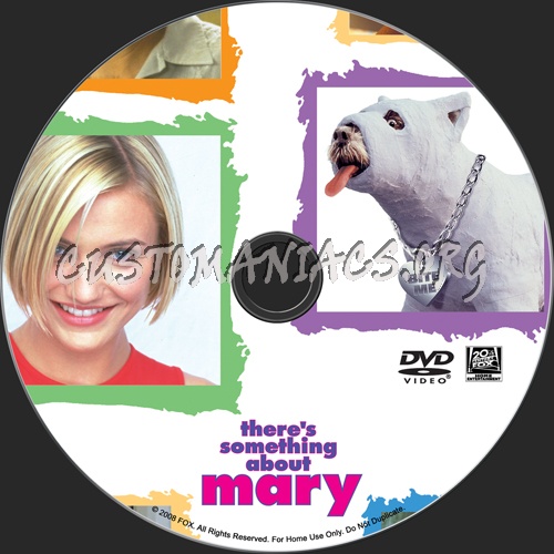 There's Something About Mary dvd label