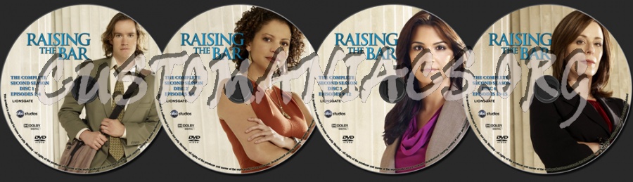 Raising The Bar - Season 2 dvd label