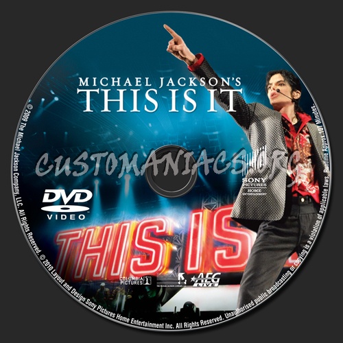 This Is It dvd label