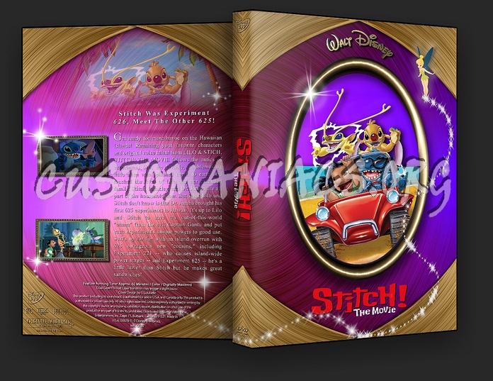 Stitch the Movie dvd cover