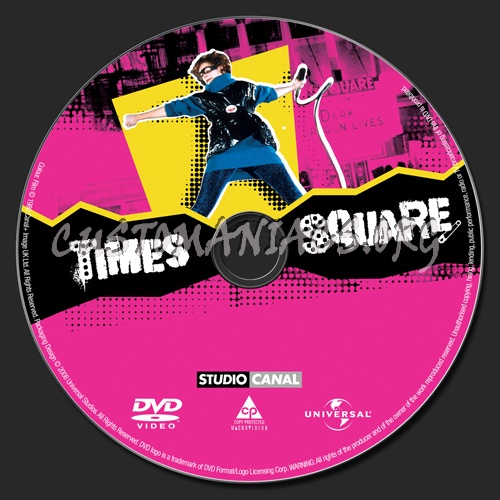 Times Square dvd label