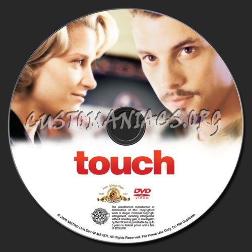 Touch dvd label