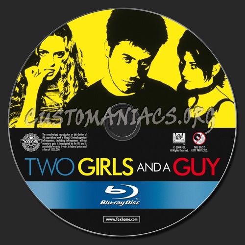 Two Girls and a Guy blu-ray label