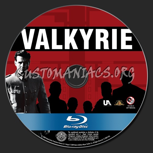 Valkyrie blu-ray label