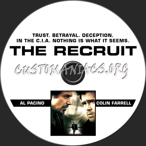 The Recruit dvd label