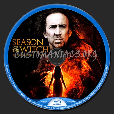 Season of The Witch blu-ray label