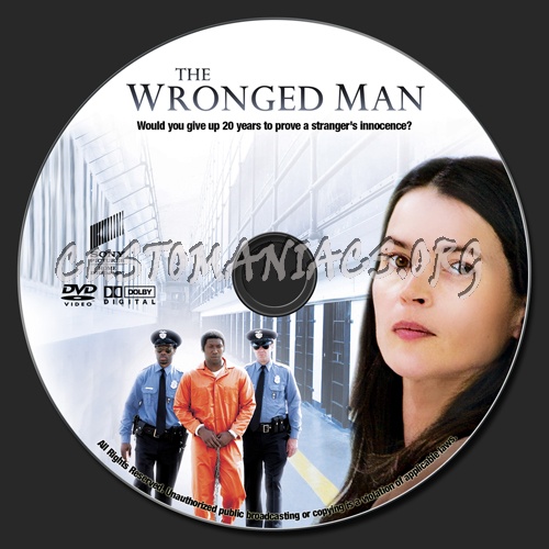 The Wronged Man dvd label