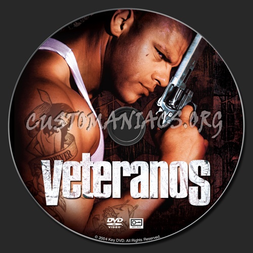 Veteranos dvd label