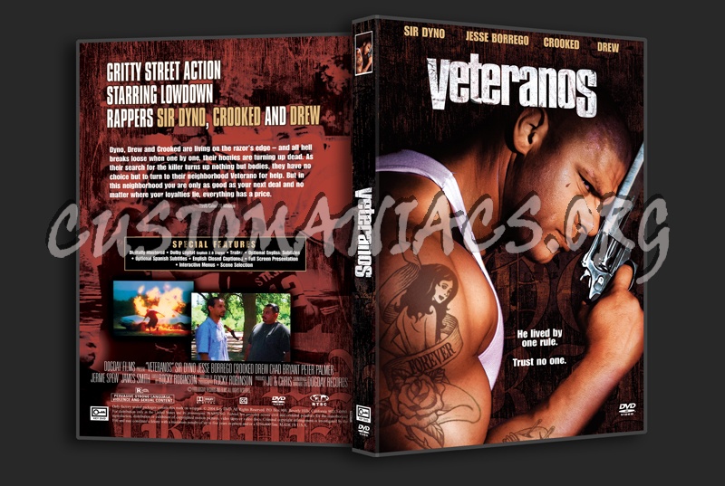 Veteranos dvd cover