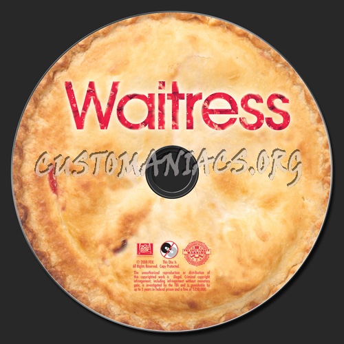 Waitress dvd label