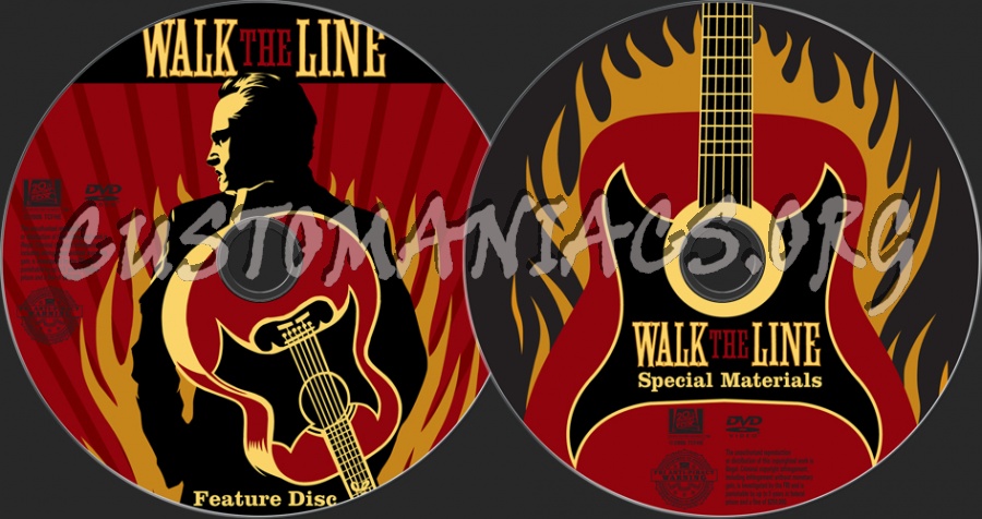 Walk the Line dvd label