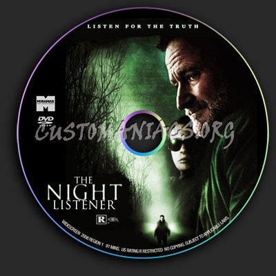 The Night Listener dvd label