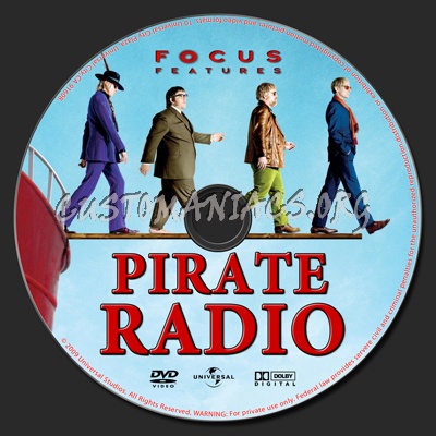 Pirate Radio dvd label