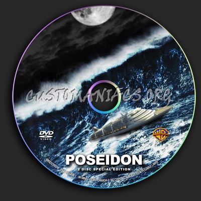 Poseidon dvd label