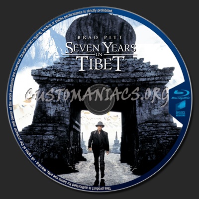 Seven Years in Tibet blu-ray label