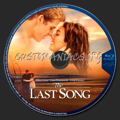 The Last Song blu-ray label