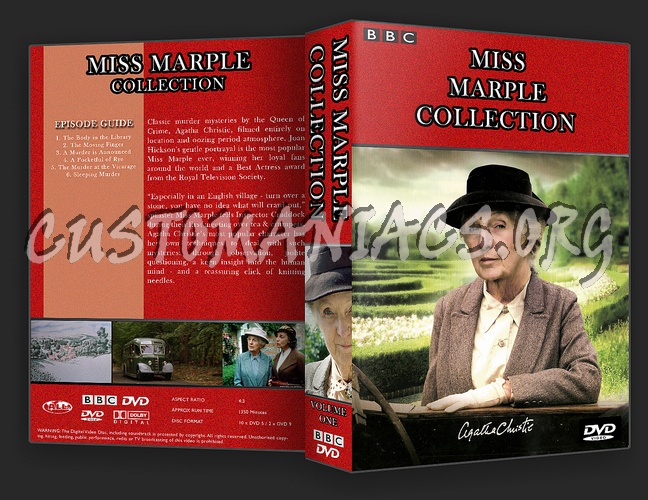 Miss Marple Collection dvd cover