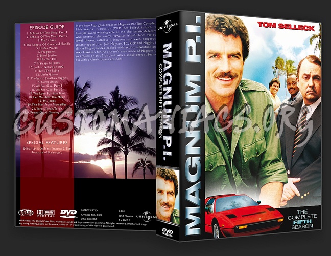 Magnum P.I. Complete Season 1-8 dvd cover