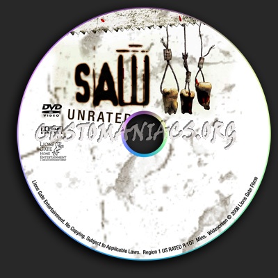 Saw 3 dvd label