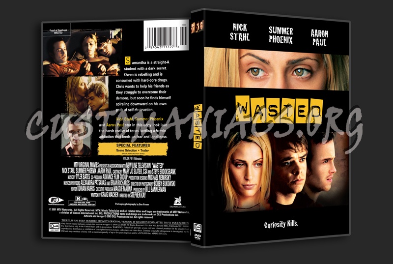 Wasted dvd cover