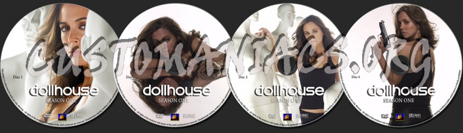 Dollhouse Season 1 dvd label