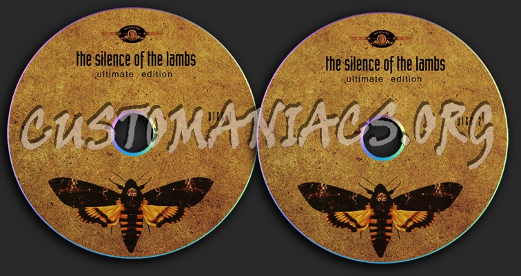 The Silence of the Lambs dvd label