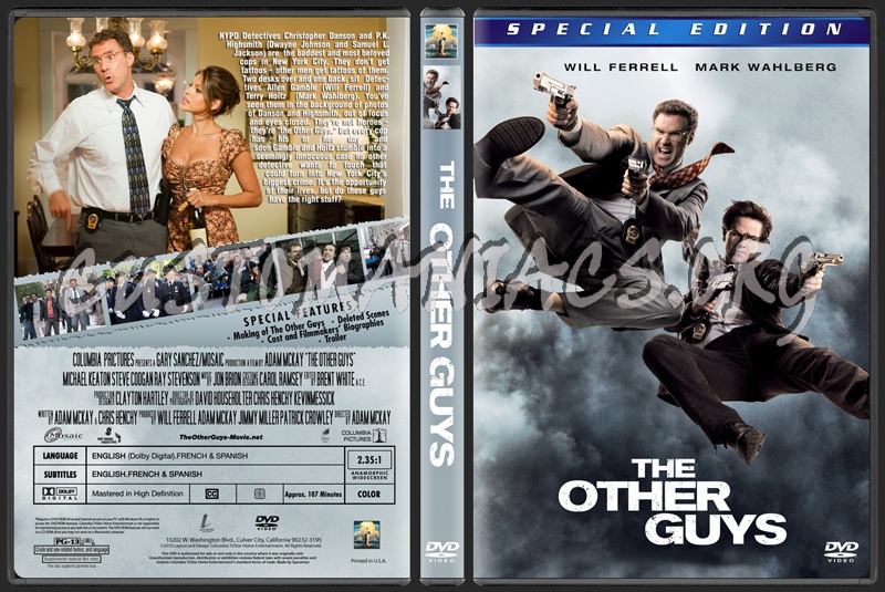 The Other Guys dvd cover