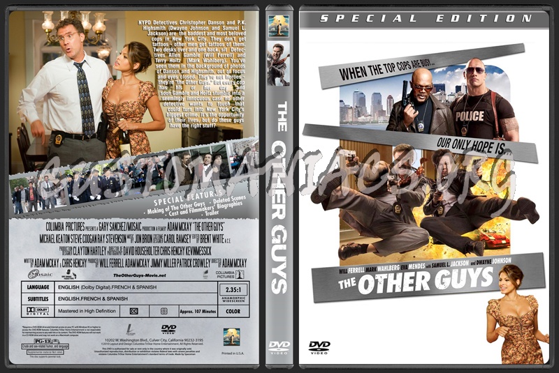 The Other Guys dvd cover