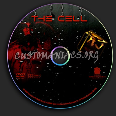 The Cell dvd label