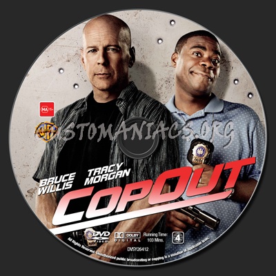 Cop Out dvd label