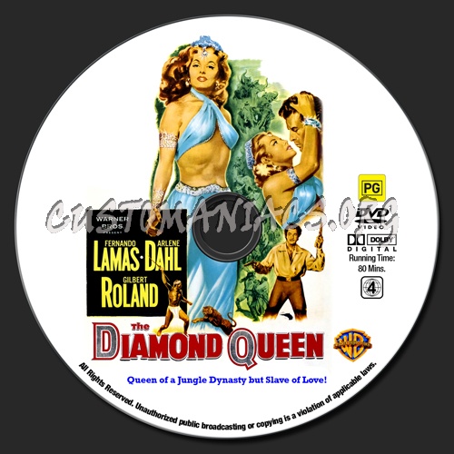 The Diamond Queen dvd label