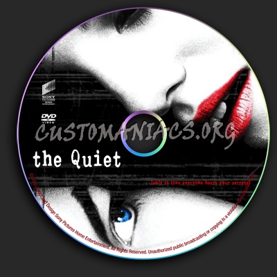 The Quiet dvd label