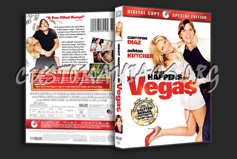 What Happens in Vegas dvd cover