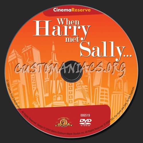 When Harry Met Sally ... dvd label