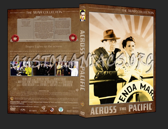 War Collection Across the Pacific dvd cover