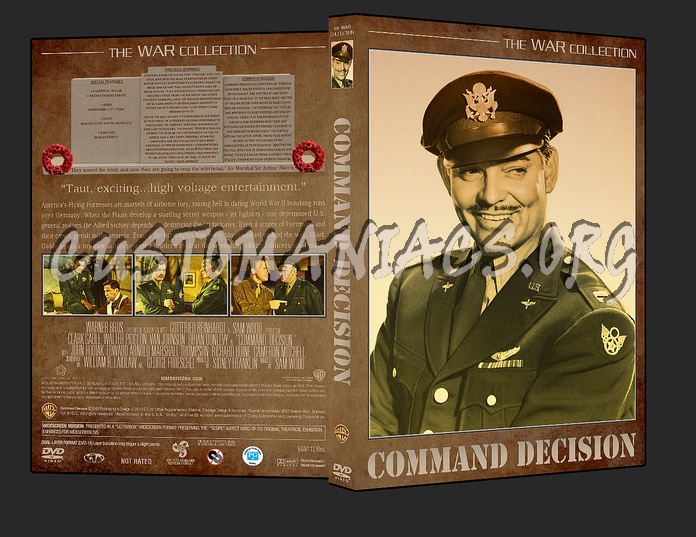 War Collection Command Decision dvd cover