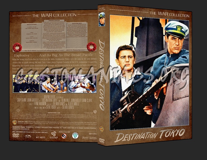 War Collection Destination Tokyo dvd cover