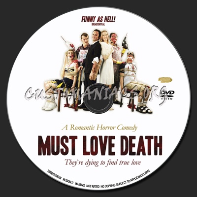 Must Love Death dvd label