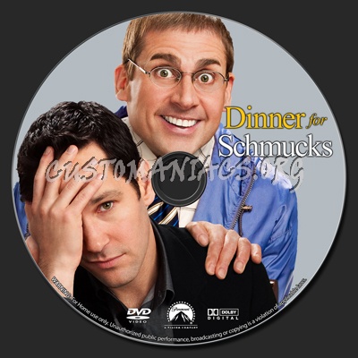 Dinner for Schmucks dvd label